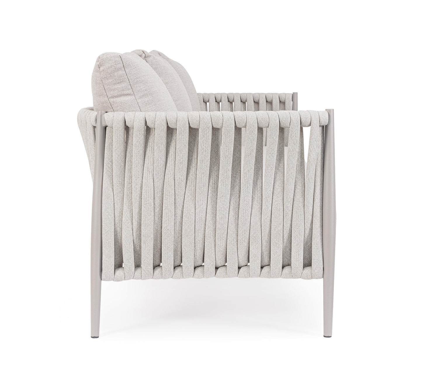 Bizzotto Jacinta Natural Lounge Sofa 3-seater