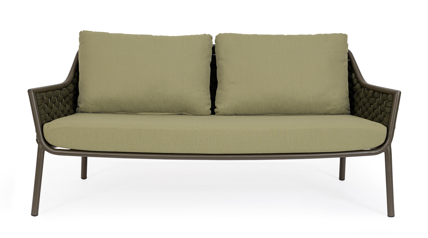 Bizzotto Everly Olive Lounge Sofa 2-seater
