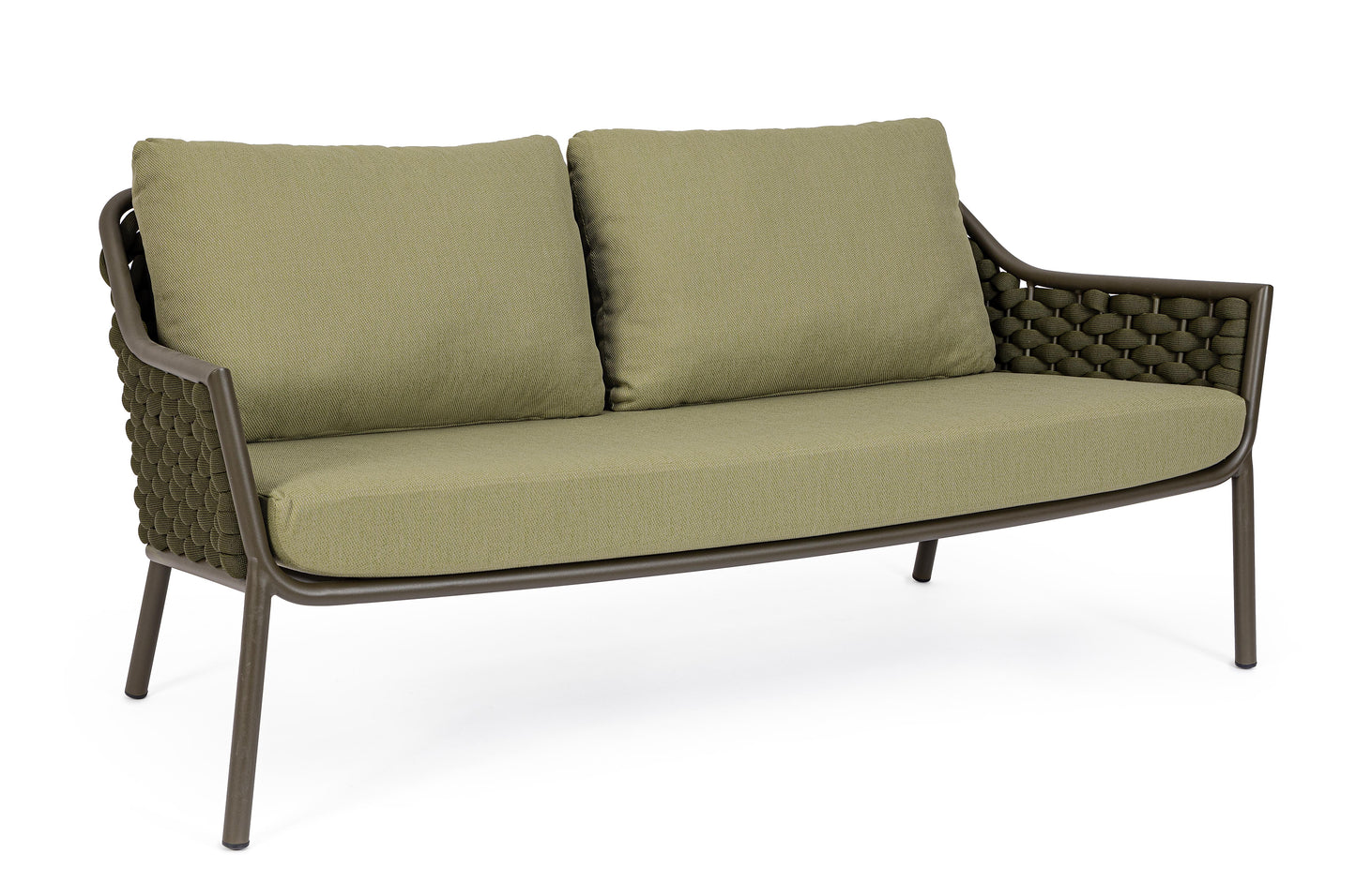 Bizzotto Everly Olive Lounge Sofa 2-seater