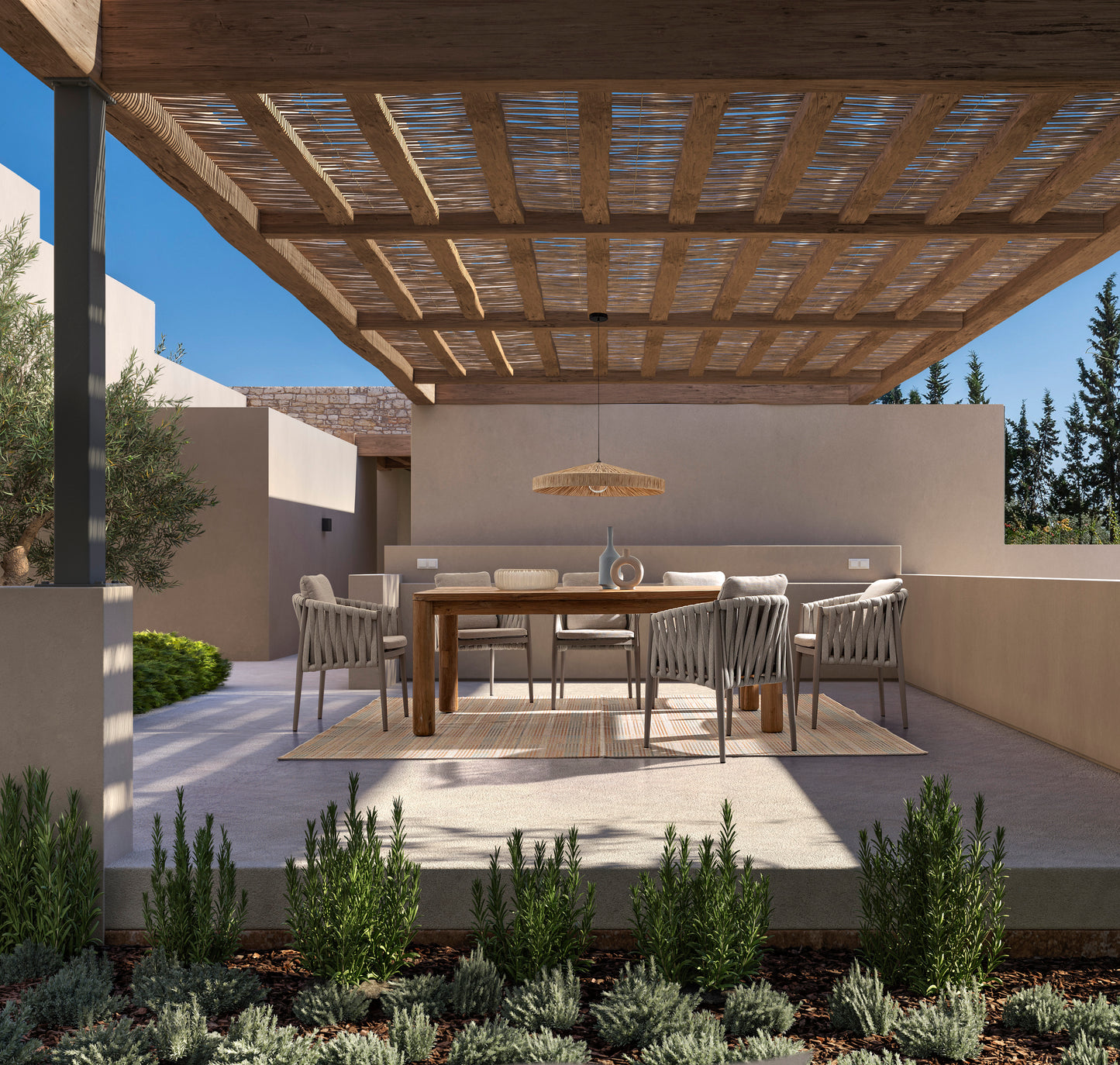 Bizzotto Maverick garden table 200 x 100 cm