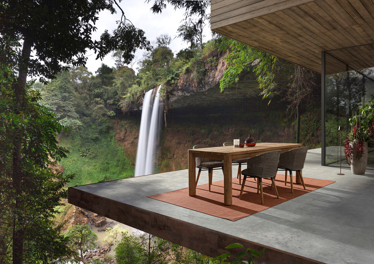 Bizzotto Maverick garden table 200 x 100 cm