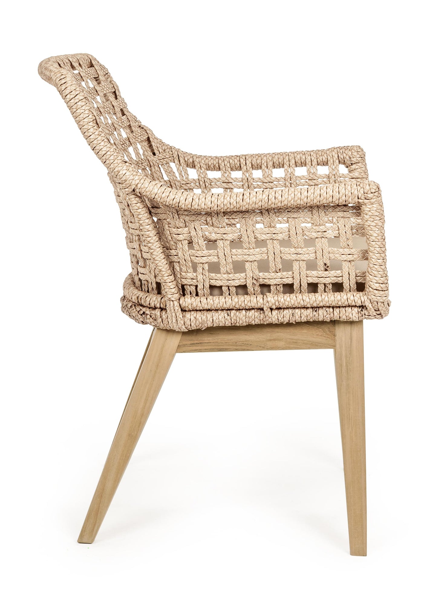 Bizzotto Madison Gartenstuhl Beige (inkl. Kissen)