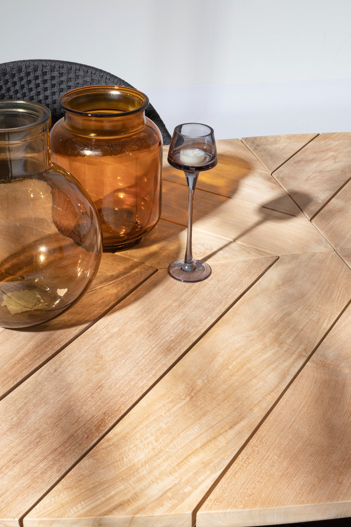 Bizzotto Palmdale Carbon Oval Garden Table 240 x 110 cm