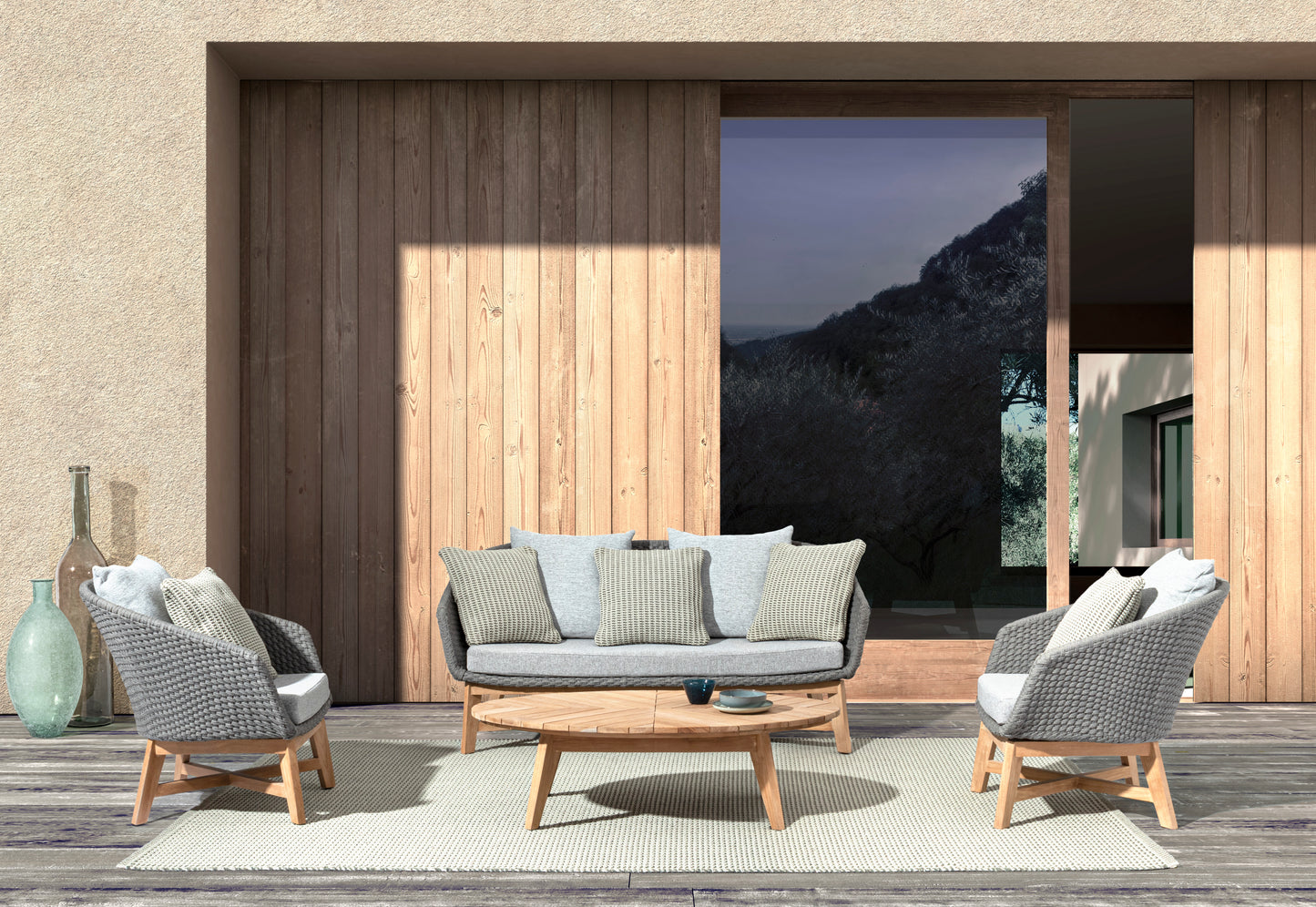Bizzotto Coachella Teak Loungetisch / Couchtisch