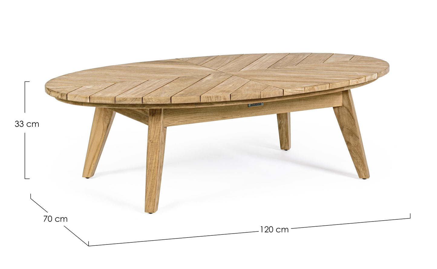 Bizzotto Coachella Teak Loungetisch / Couchtisch