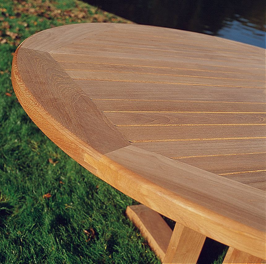 Teak & Garden Warwick Garden table Ø 130 cm