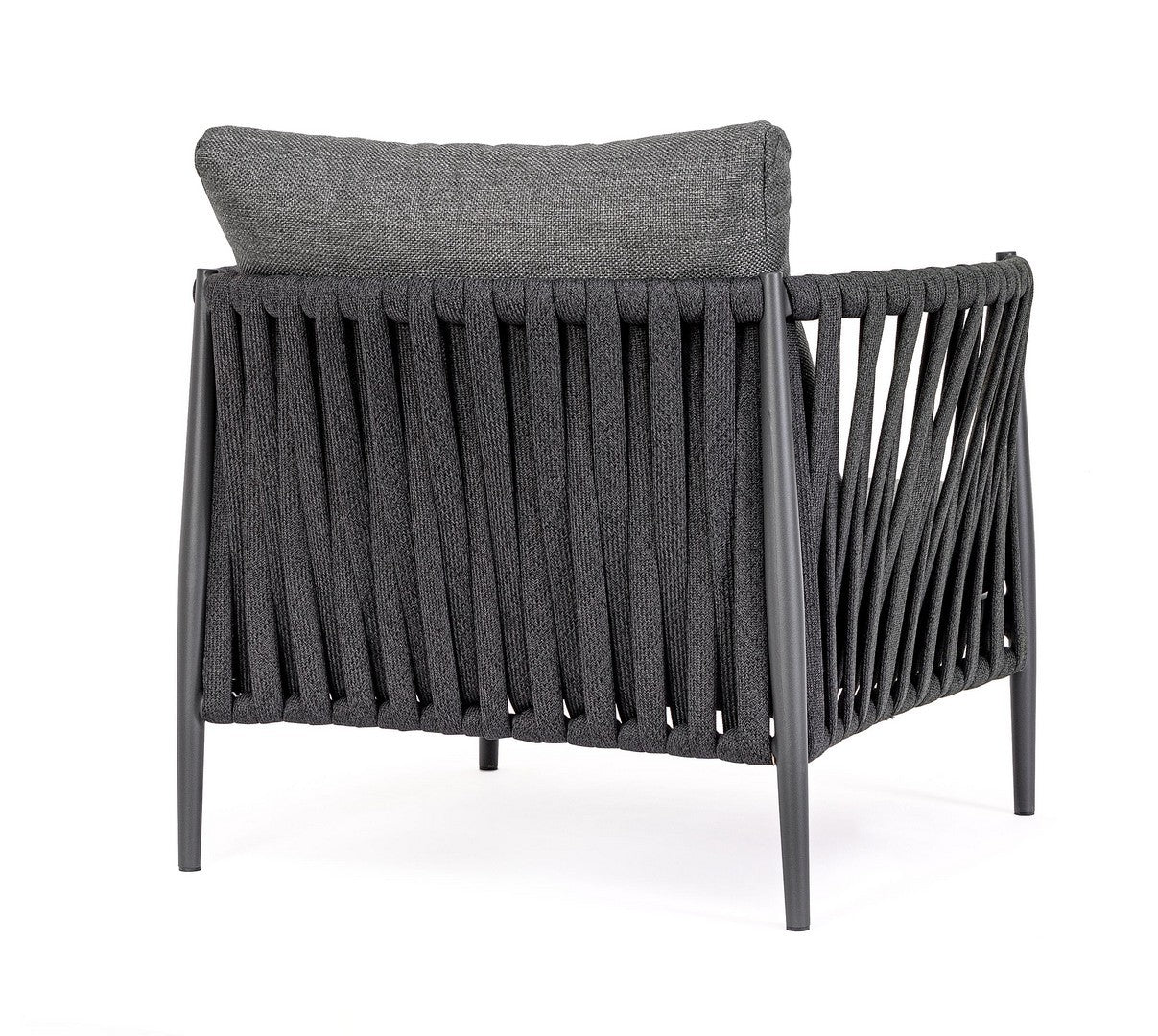 Bizzotto Jacinta Anthracite lounge chair