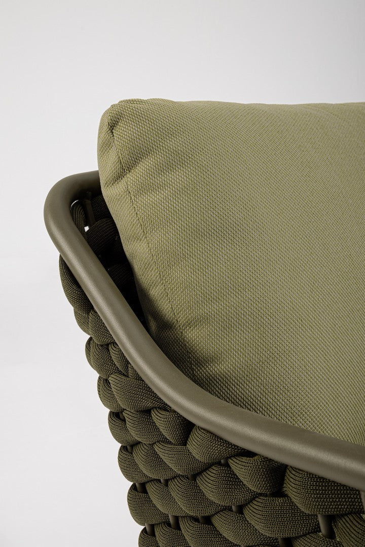 Bizzotto Everly Olive Lounge Sofa 2-seater