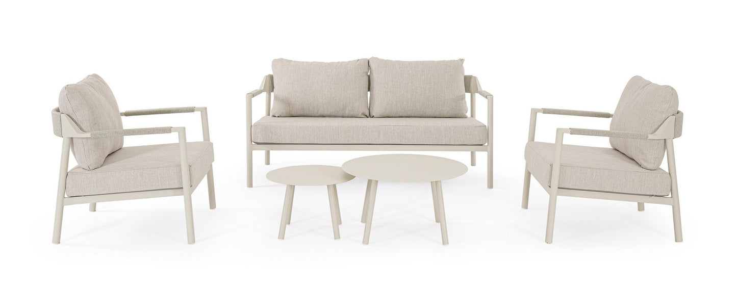 Bizzotto Loungeset Ropery Morny 5-teilig