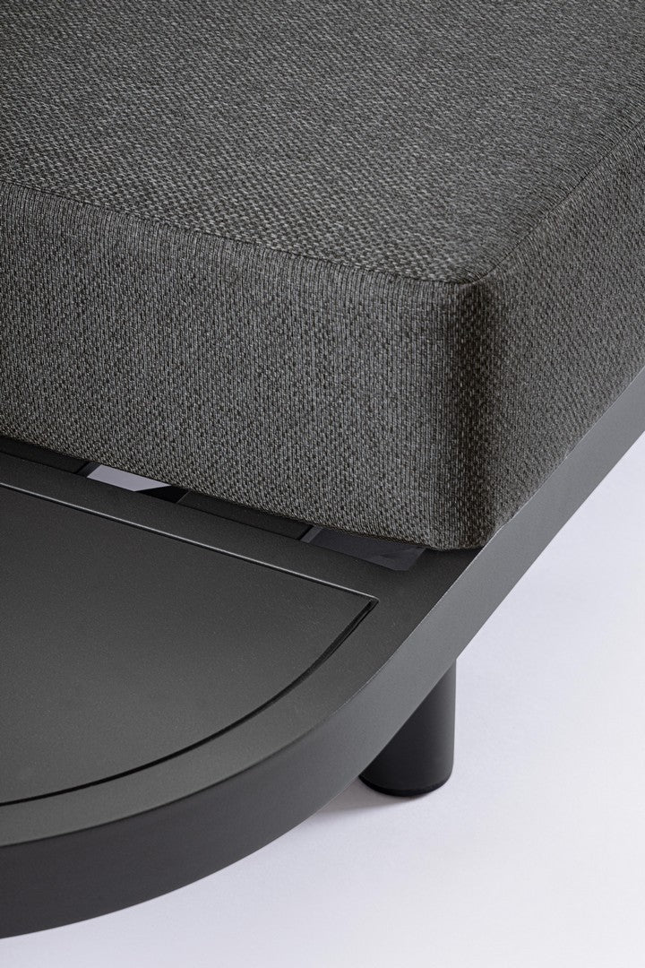 Bizzotto Lounge set Hercules 'Anthracite' (corner sofa)