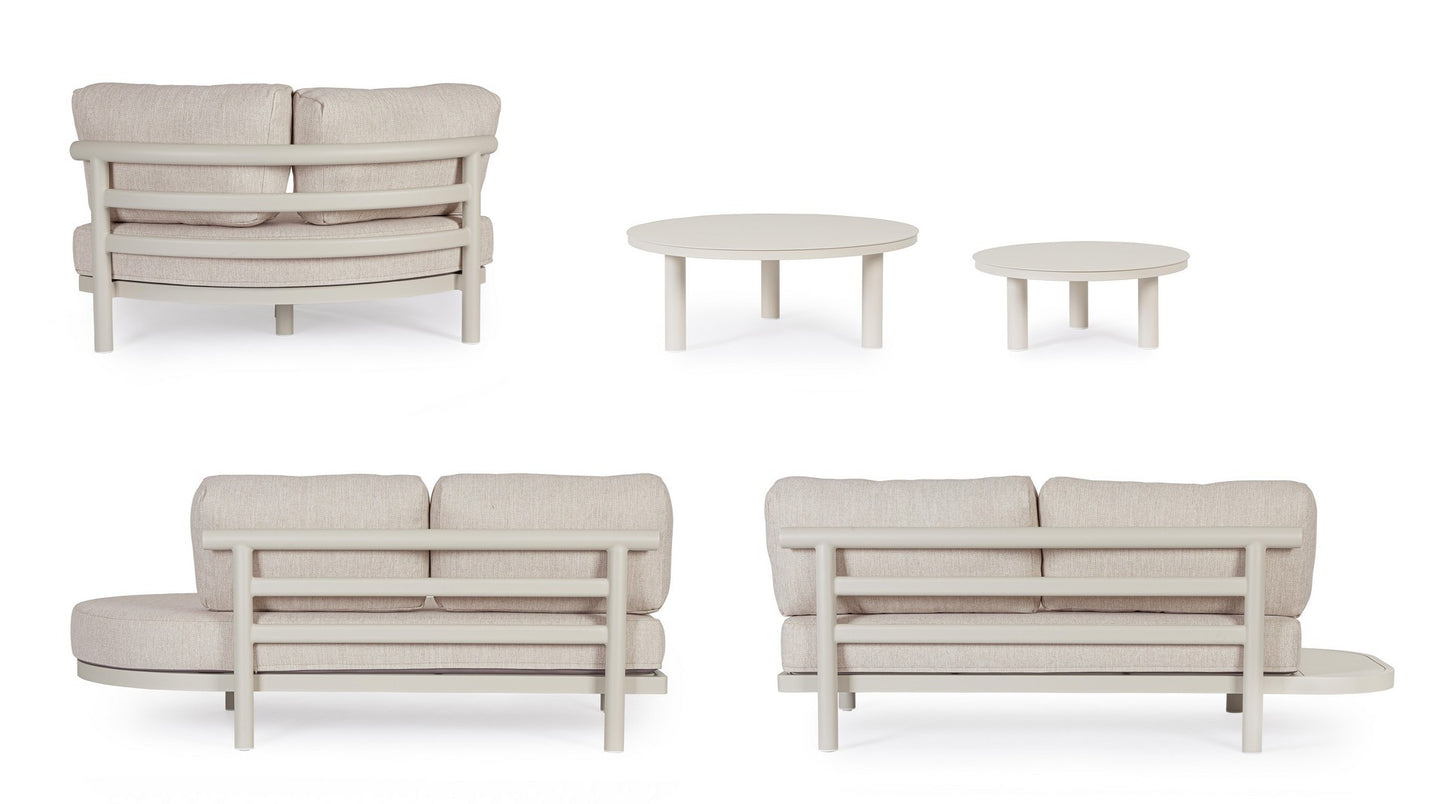 Bizzotto Lounge set Hercules 'Sand' (corner sofa)