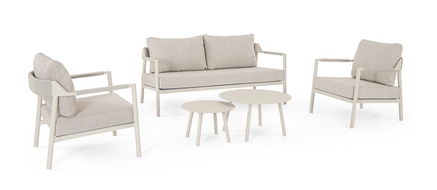 Bizzotto Loungeset Ropery Morny 5-teilig