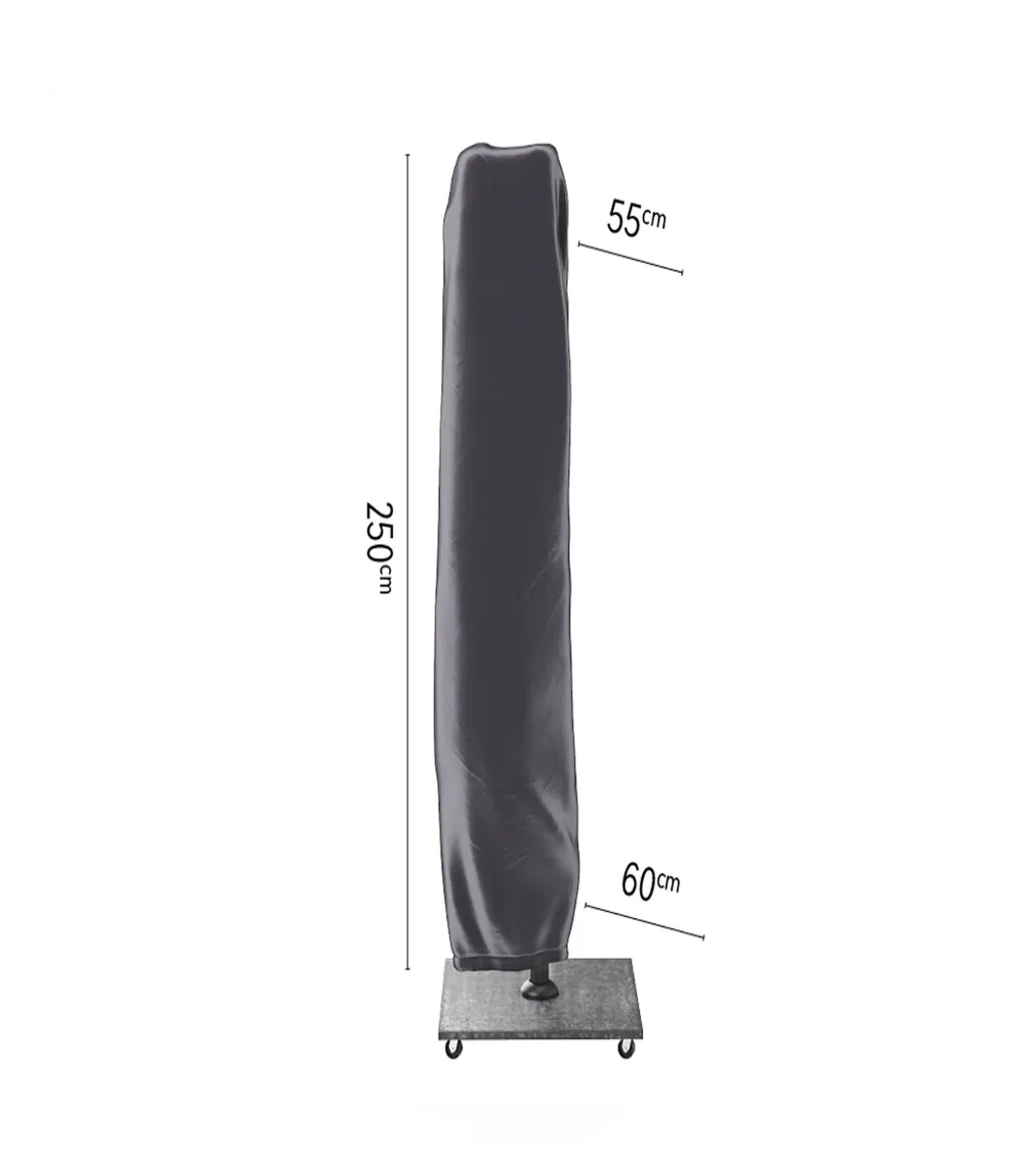 Platinum AeroCover Sonnenschirmhülle Schwimmschirm 250x55/60