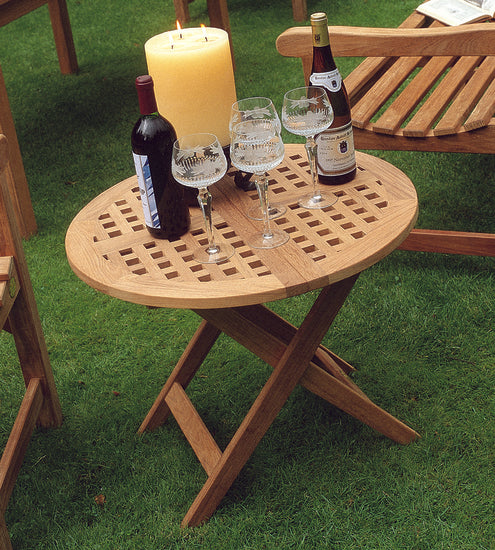 Teak & Garden Atlantic Boat Beistelltisch Ø62 cm