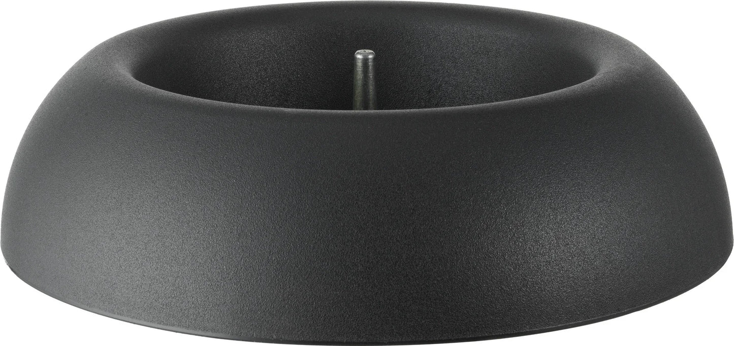 EasyFix kerstboomstandaard kunststof D 39 cm mat zwart