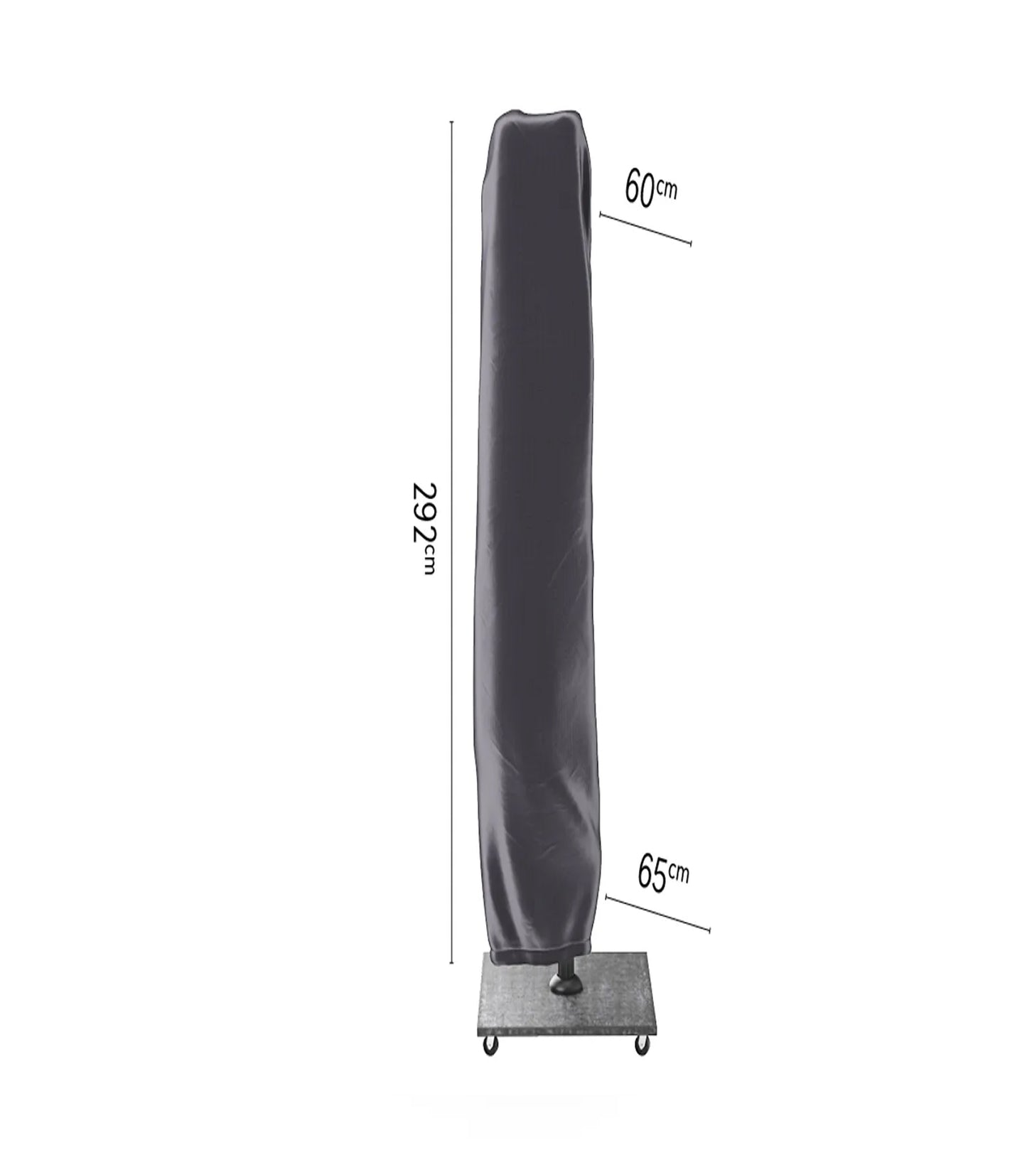 Platinum AeroCover Sonnenschirmhülle Schwimmschirm 292x55/60