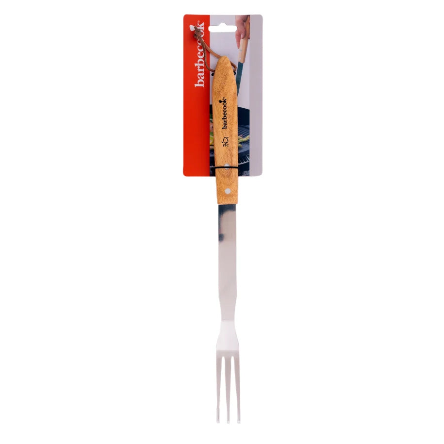 Barbecook Vork RVS/Hout 46cm