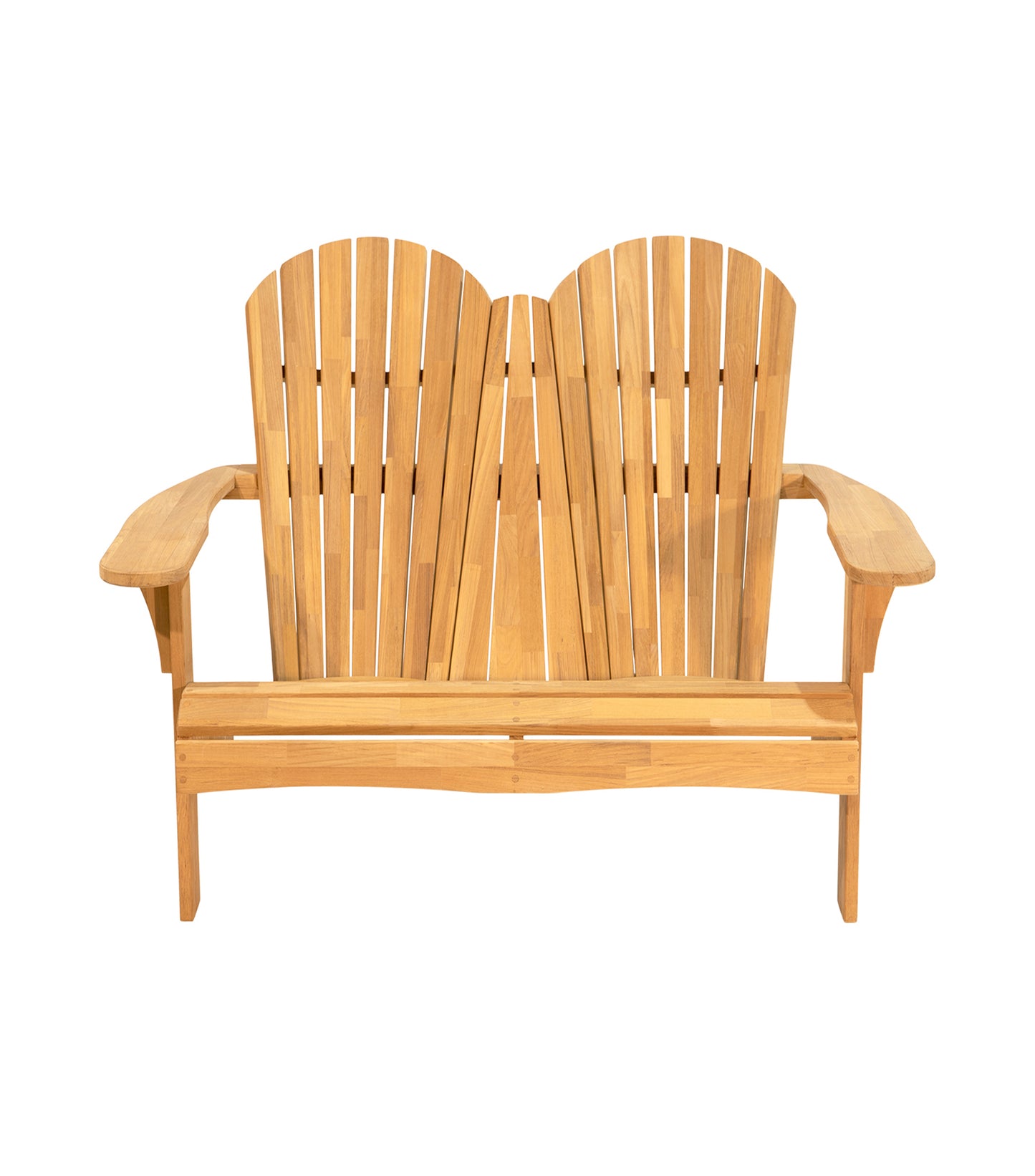 Traditional Teak Sienna Mosaic Lounge Sofa 2-seater