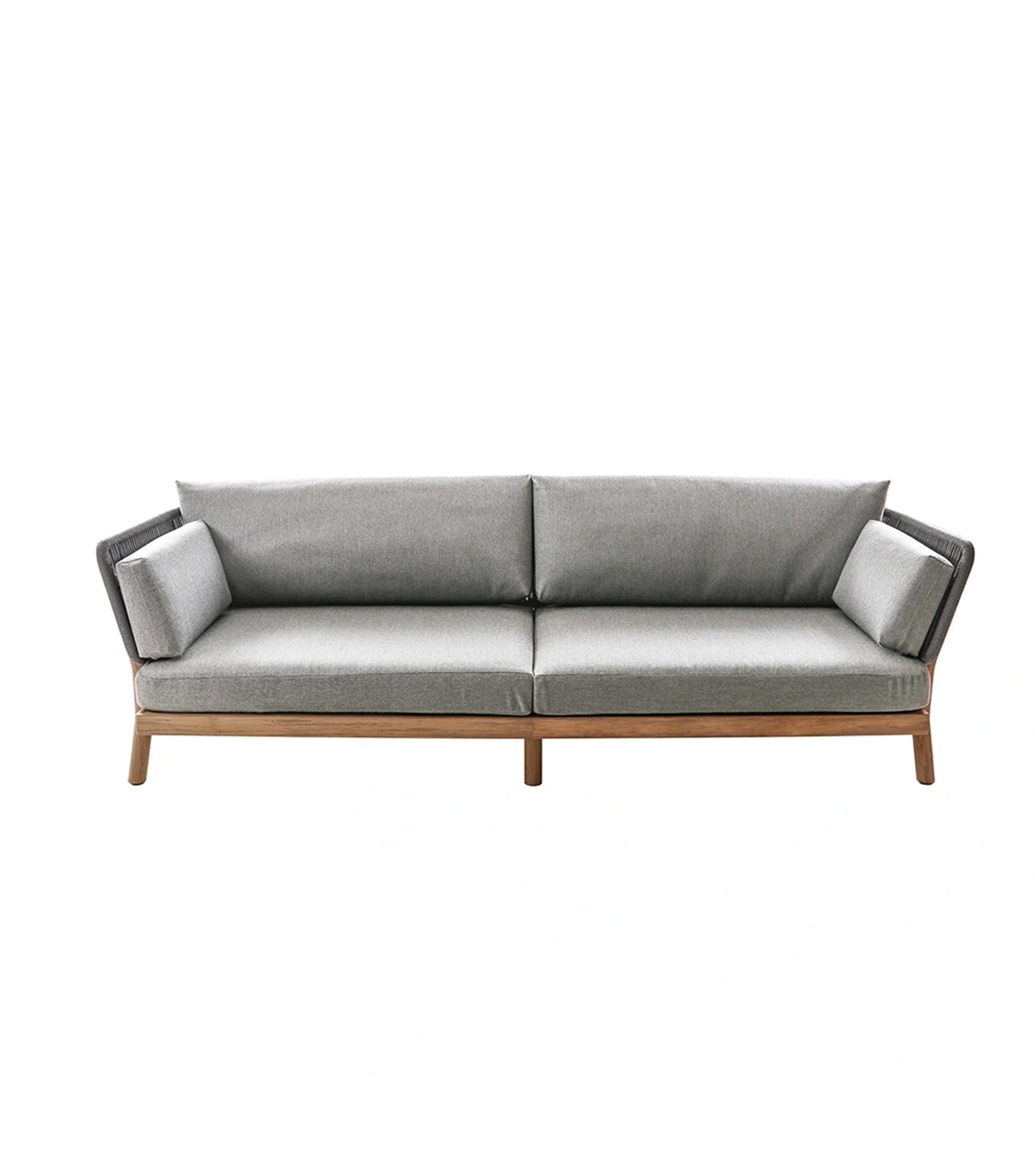 Traditional Teak Marcella Lounge Sofa 3-seater