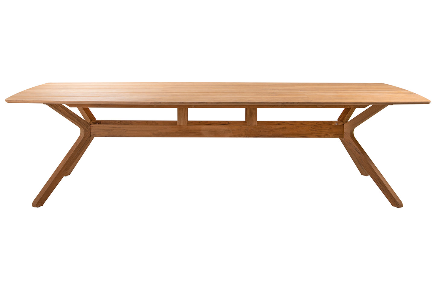Traditional Teak Carmen Teak Garden Table 220 x 102 cm