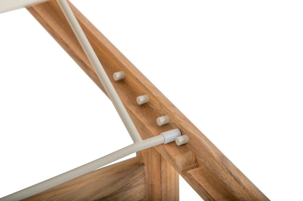 Traditional Teak Carmen Lounger
