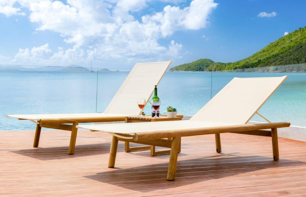 Traditional Teak Carmen Lounger