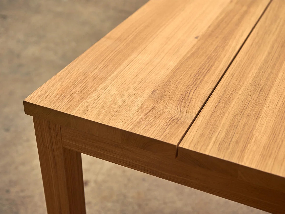 Traditional Teak Floris Teak Garden Table 152 x 91 cm