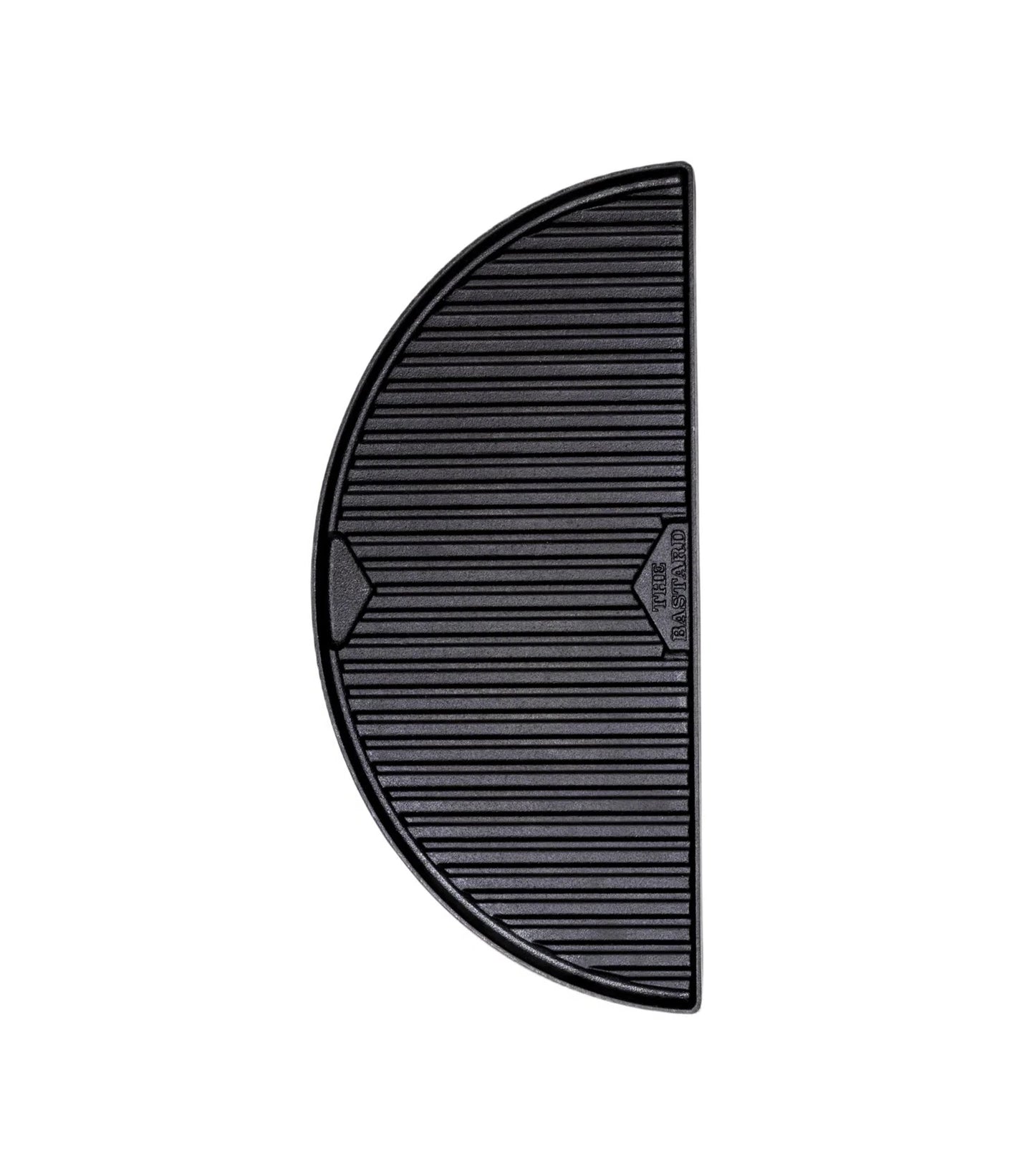 The Bastard Halbmond-Grillplatte aus Gusseisen, mittelgroß, 40 cm