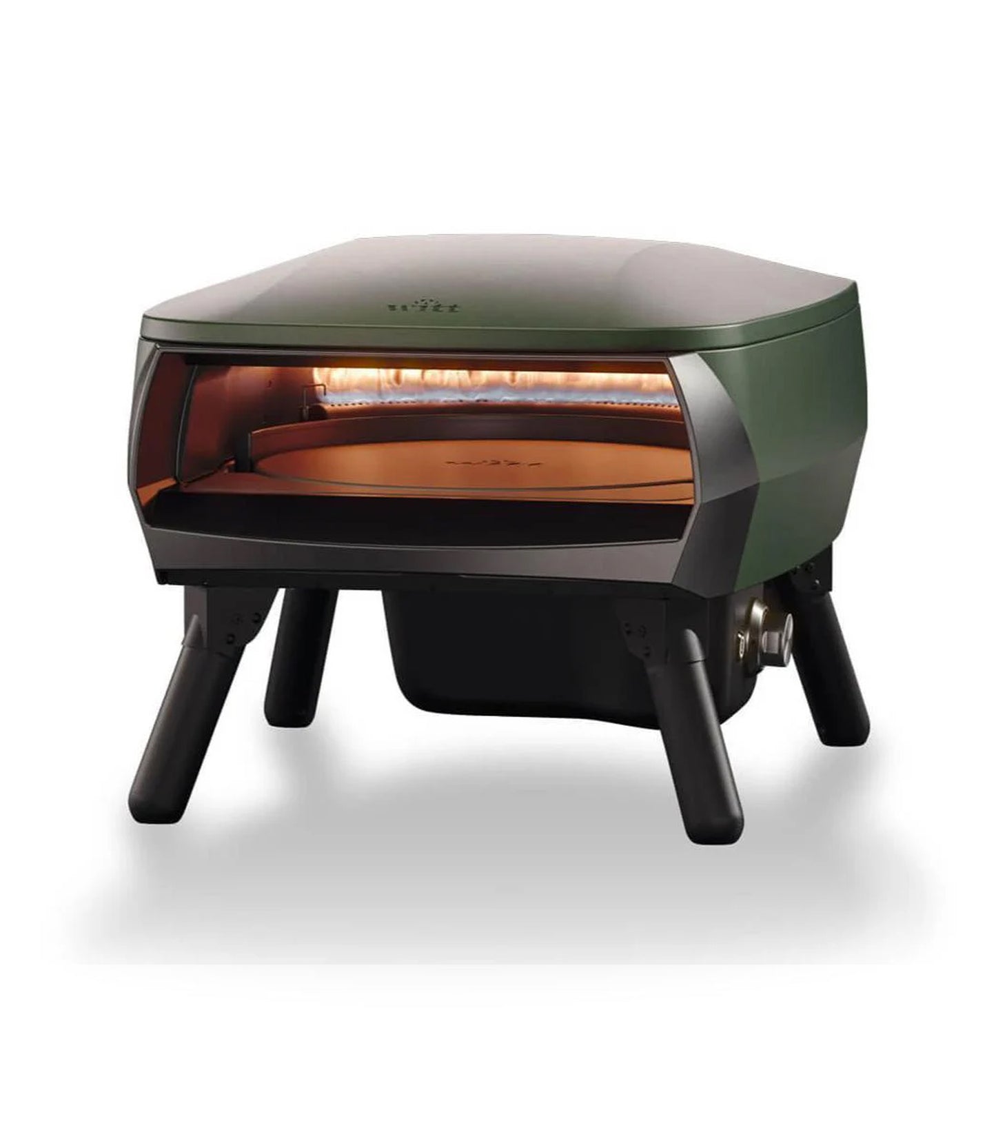 Witt Etna Rotante Piccolo Pizza Oven Matte Green