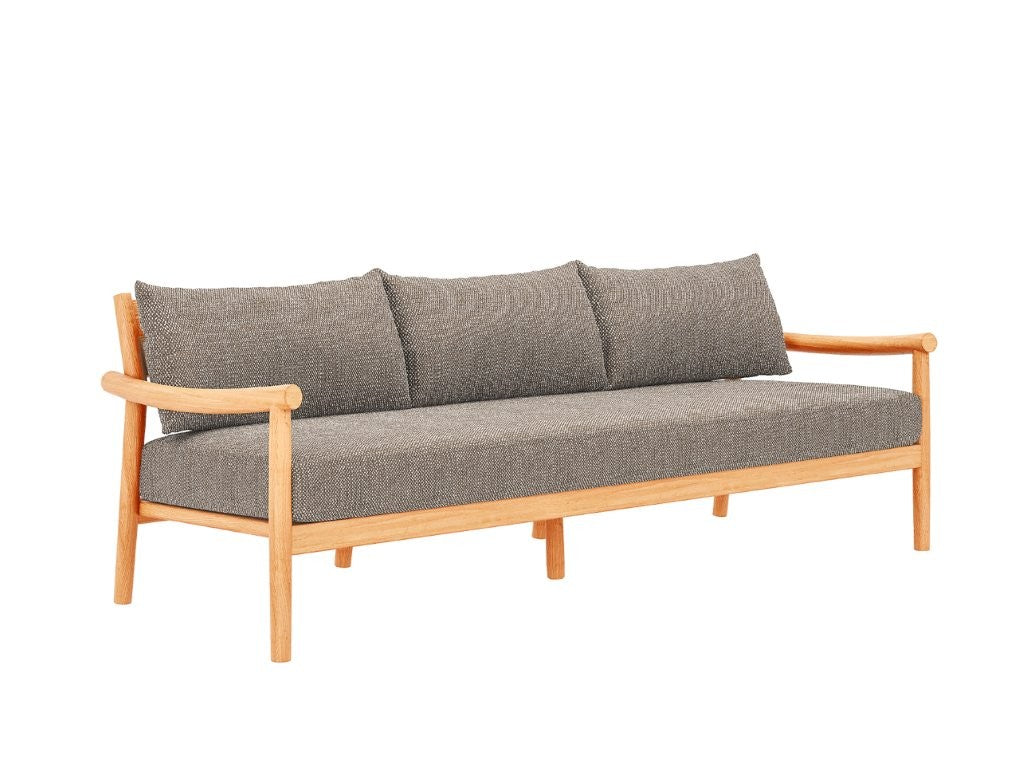 Traditional Teak Isabella Lounge Seat 3-Seater PG3