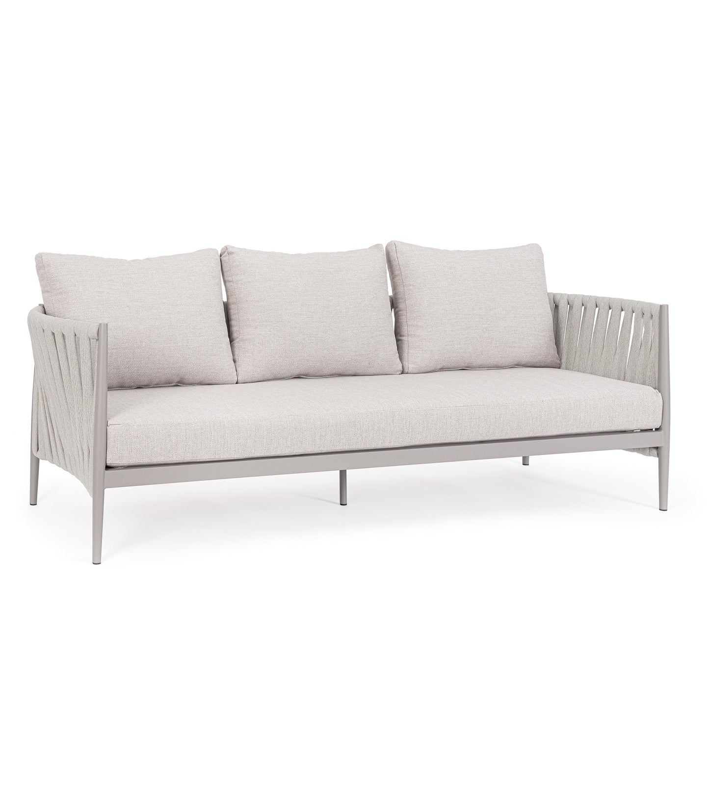Bizzotto Jacinta Natural Lounge Sofa 3-seater