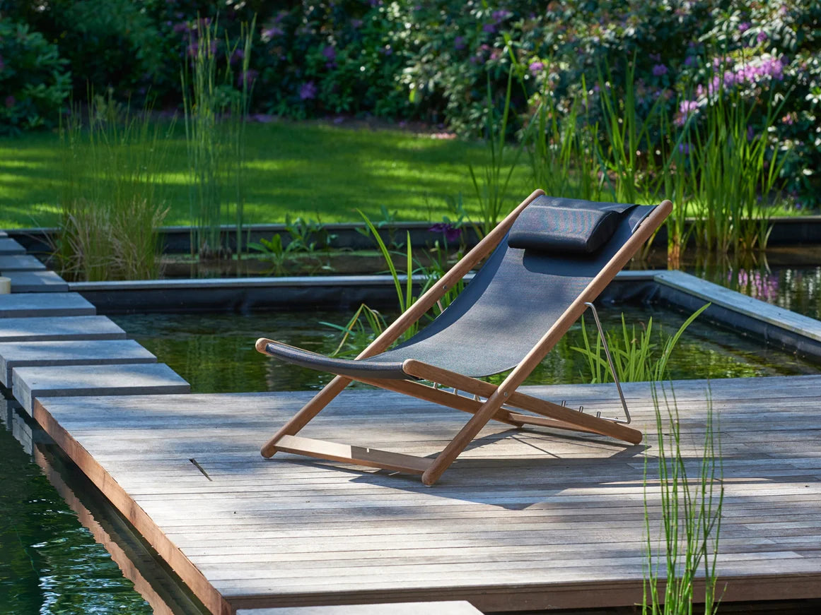 Traditional Teak Relaxsessel (Liege) Kate