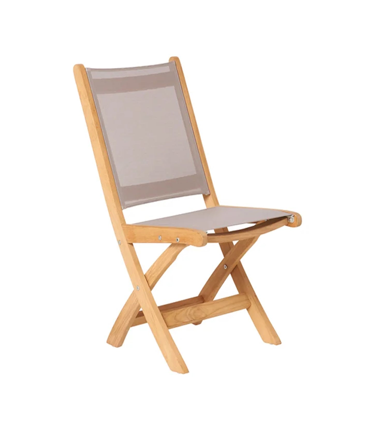Traditional Teak Taupe Gartenstuhl „Kate“
