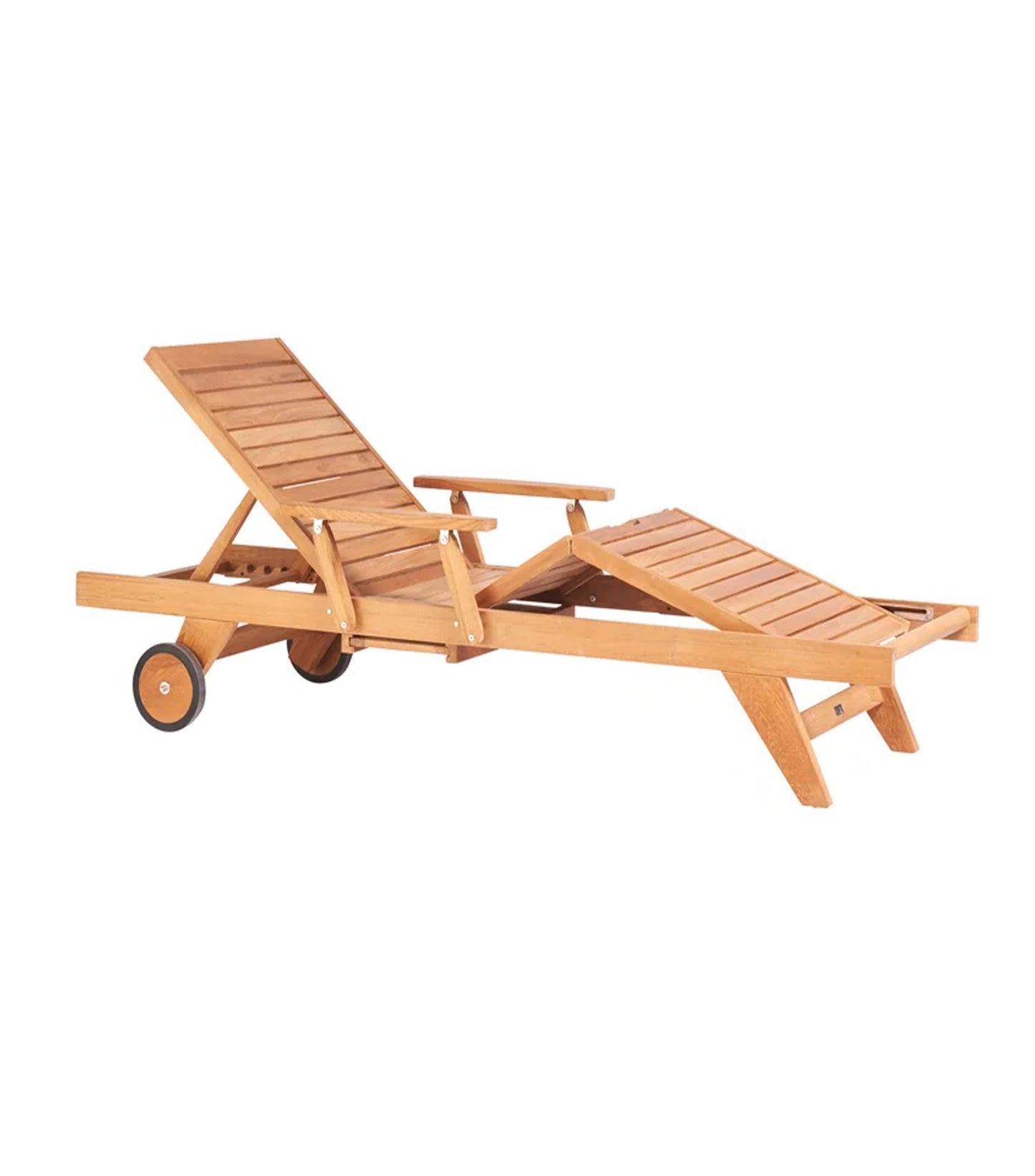 Traditional Teak Leah Teak Lounger