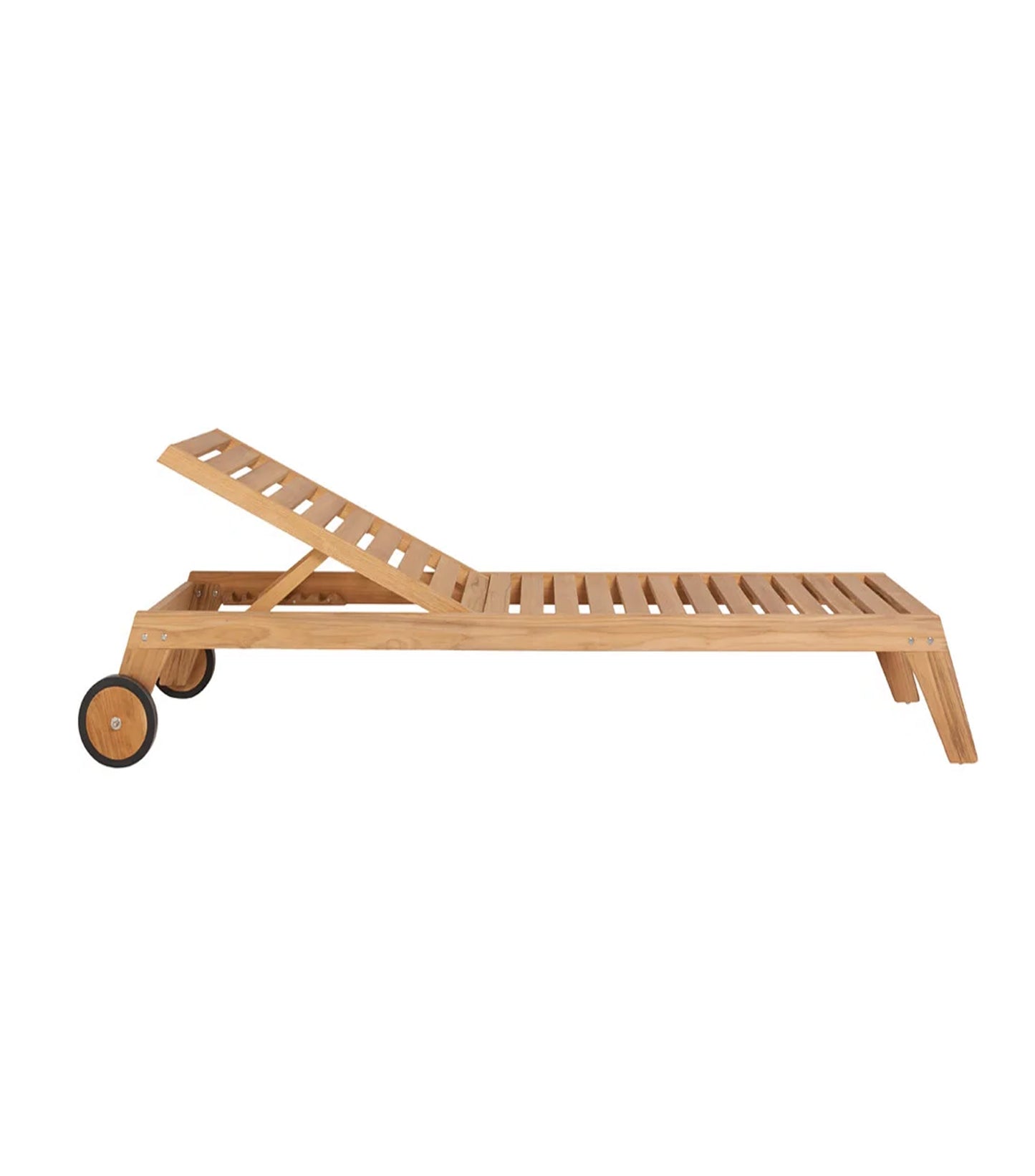 Traditional Teak Luna Teak Lounger