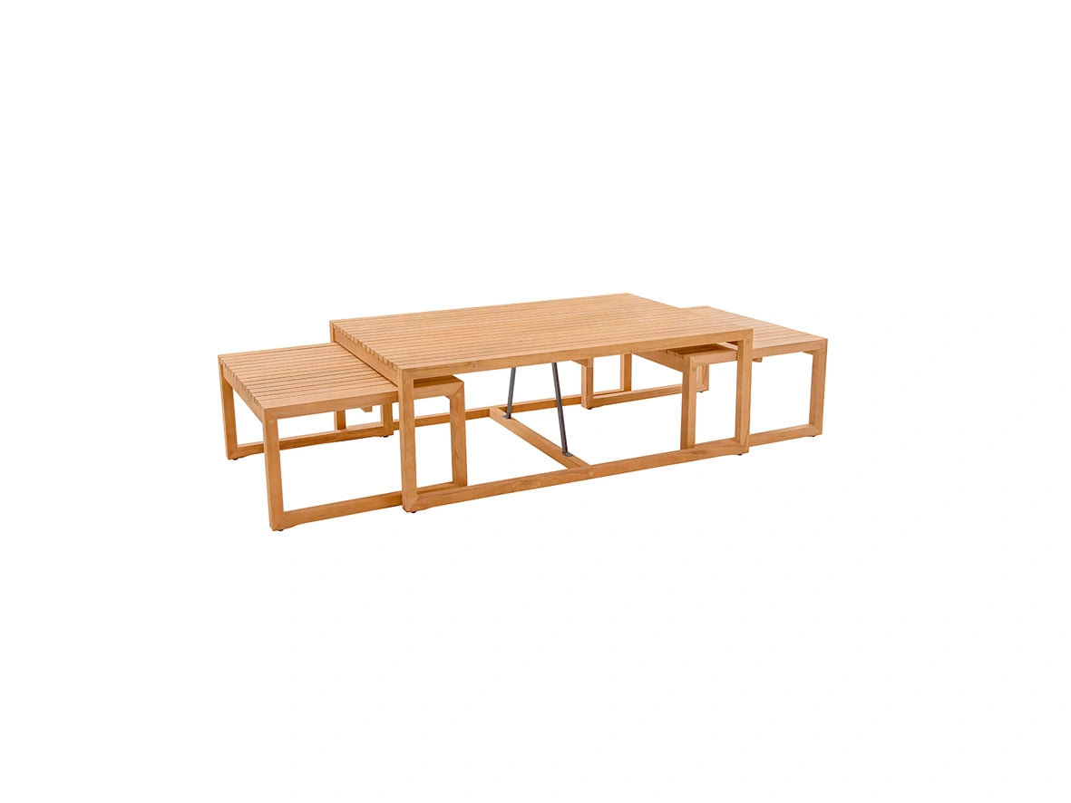 Traditional Teak Maxima Loungetafel 71 x 58 cm