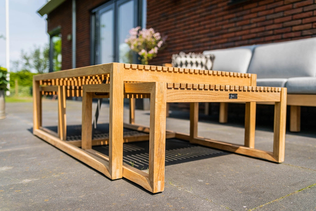 Traditional Teak Maxima Loungetafel 71 x 58 cm