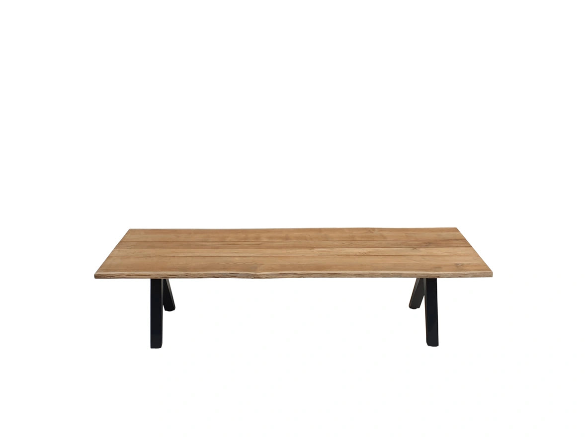 Traditional Teak Neo Teak Garden Table 220 x 100 cm