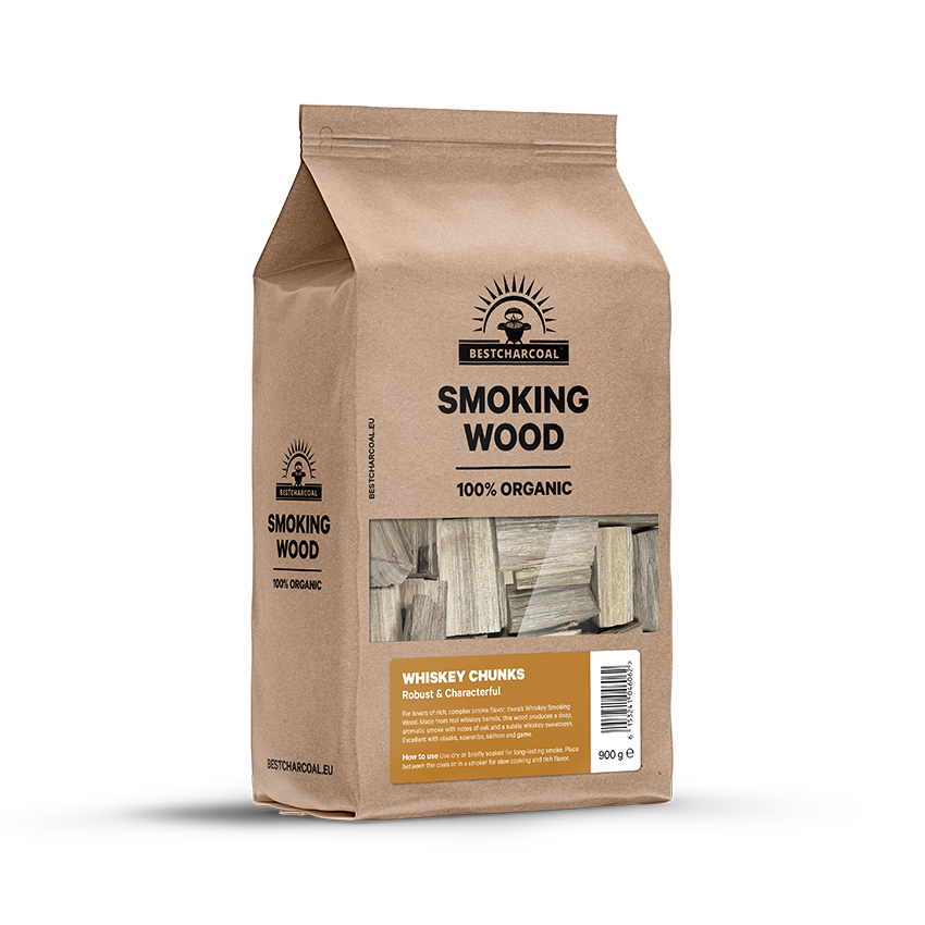 Rookhout Chunks - Wiskey 900 gr.