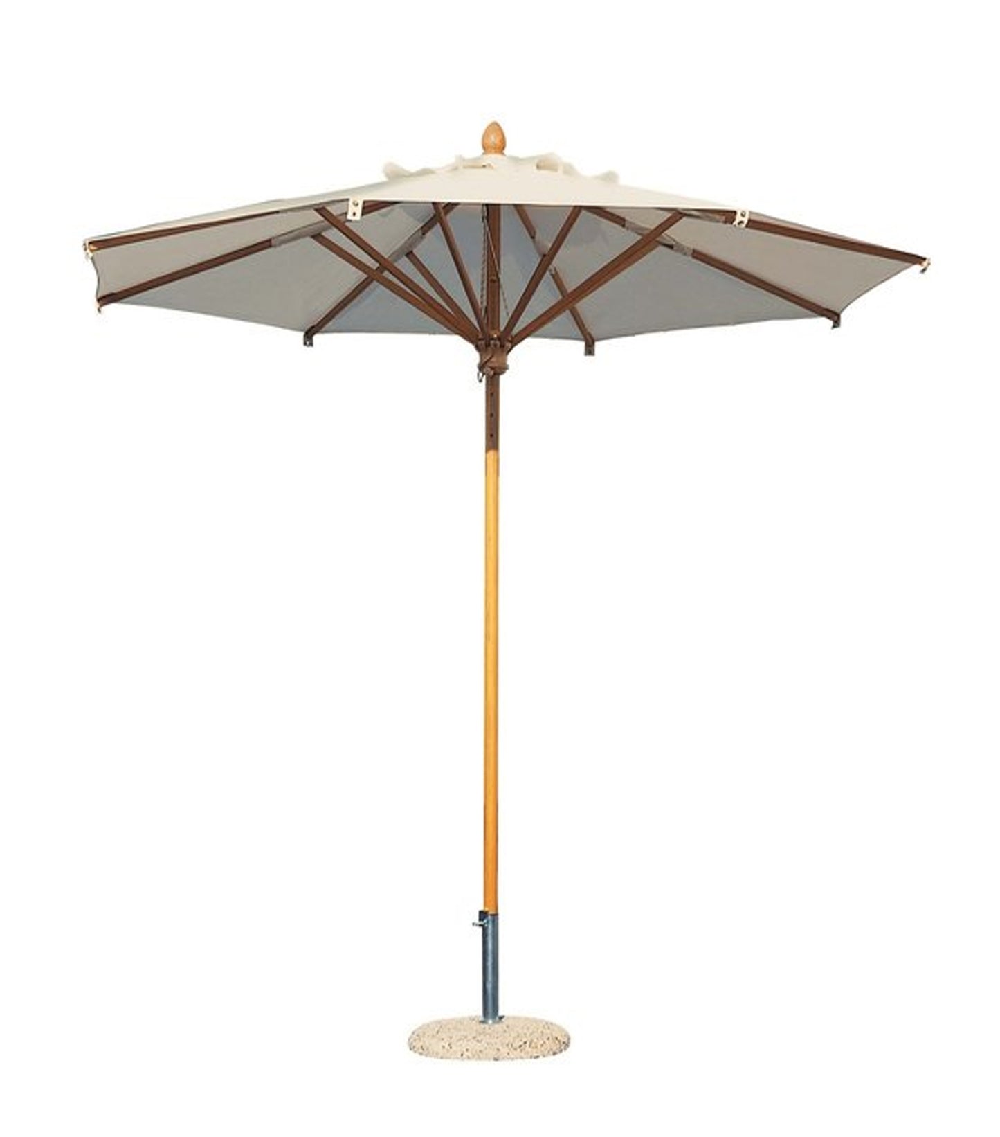 Scolaro Palladio Standard-Sonnenschirm Ø 300 cm Ecru