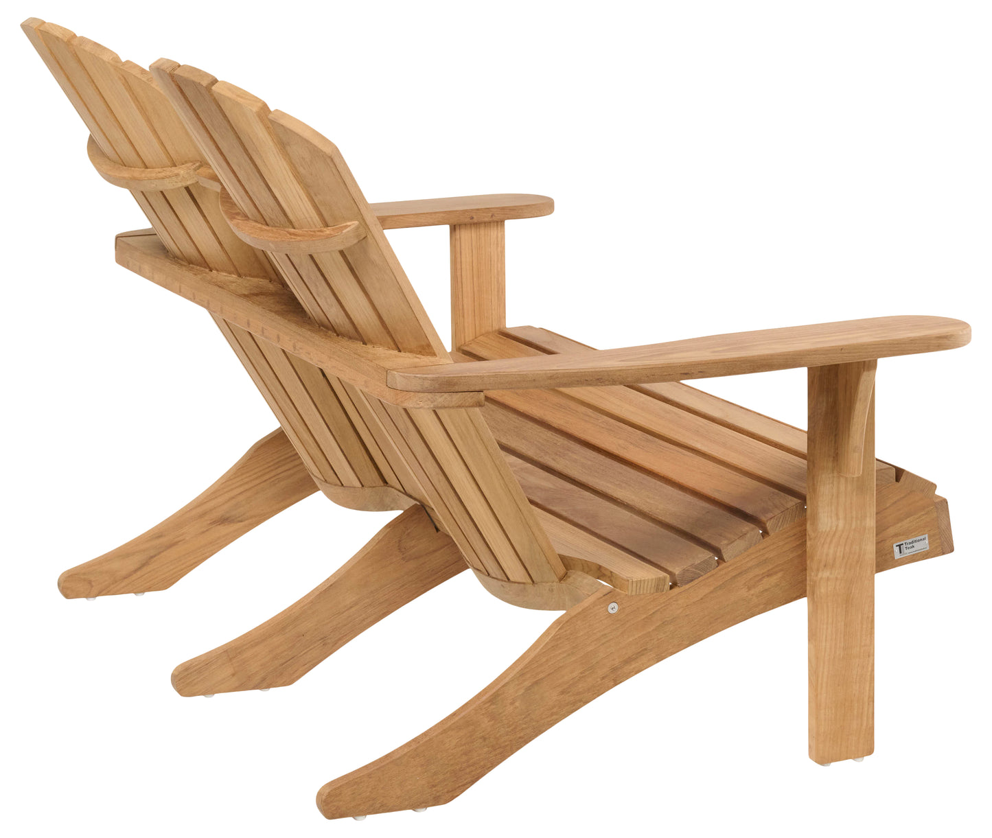 Traditional Teak Sienna Lounge Sofa 2-seater