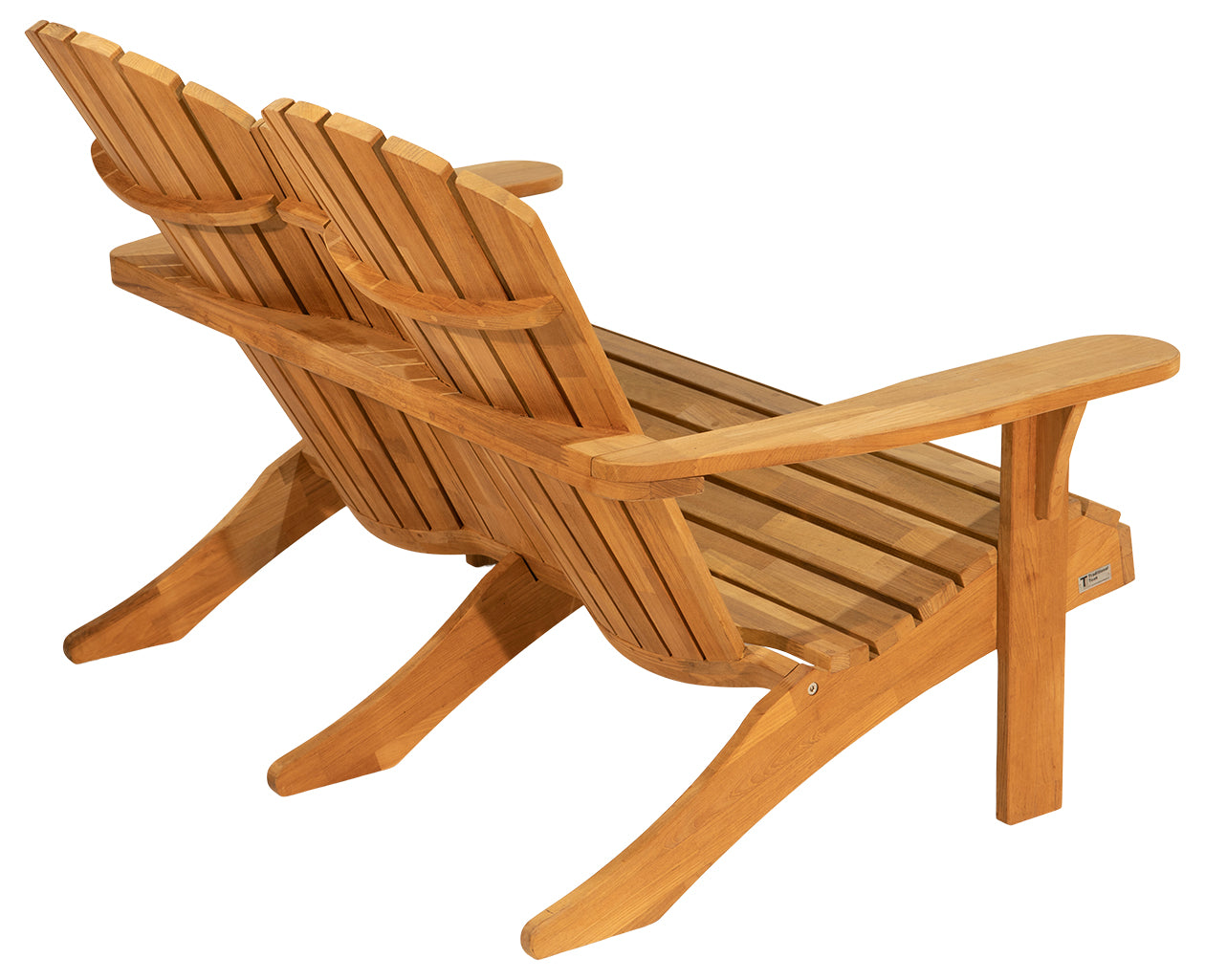 Traditional Teak Sienna Mosaic Lounge Sofa 2-seater