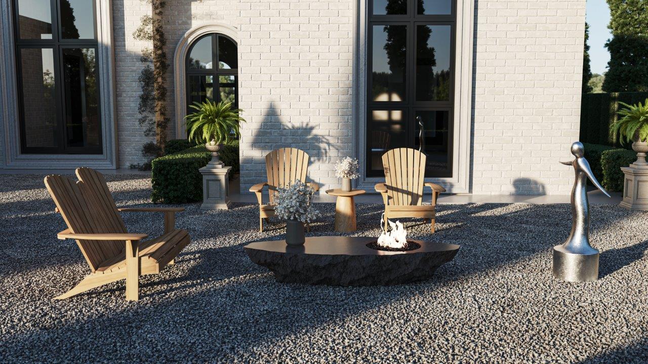 Traditional Teak Sienna Mosaic Lounge Sofa 2-seater