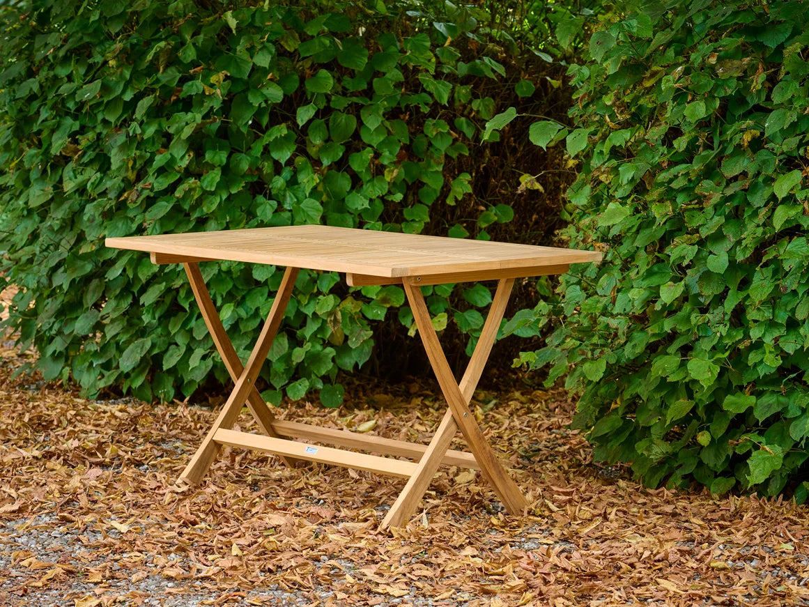 Traditional Teak Sofia Folding table 110 x 70 cm