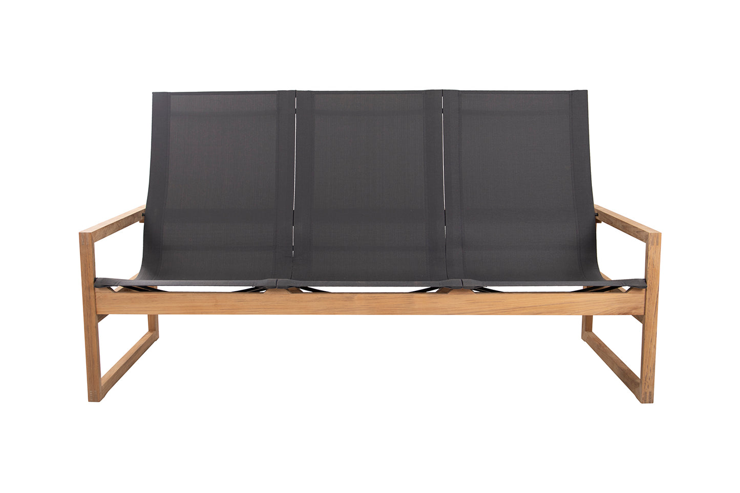 Traditional Teak Sofia Slade Lounge Sofa 3-seater