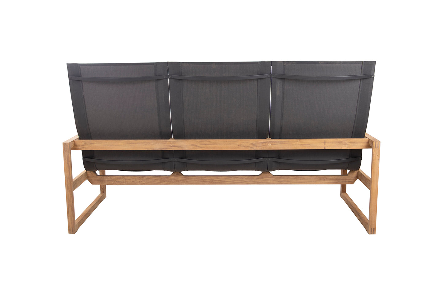 Traditional Teak Sofia Slade Lounge Sofa 3-seater
