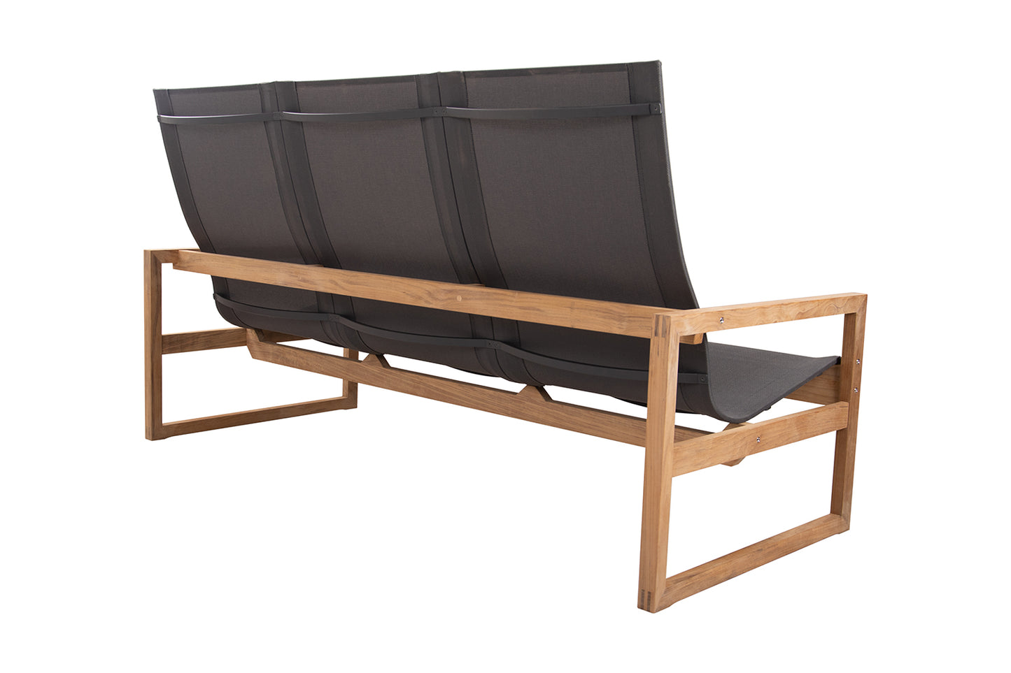 Traditional Teak Sofia Slade Lounge Sofa 3-seater