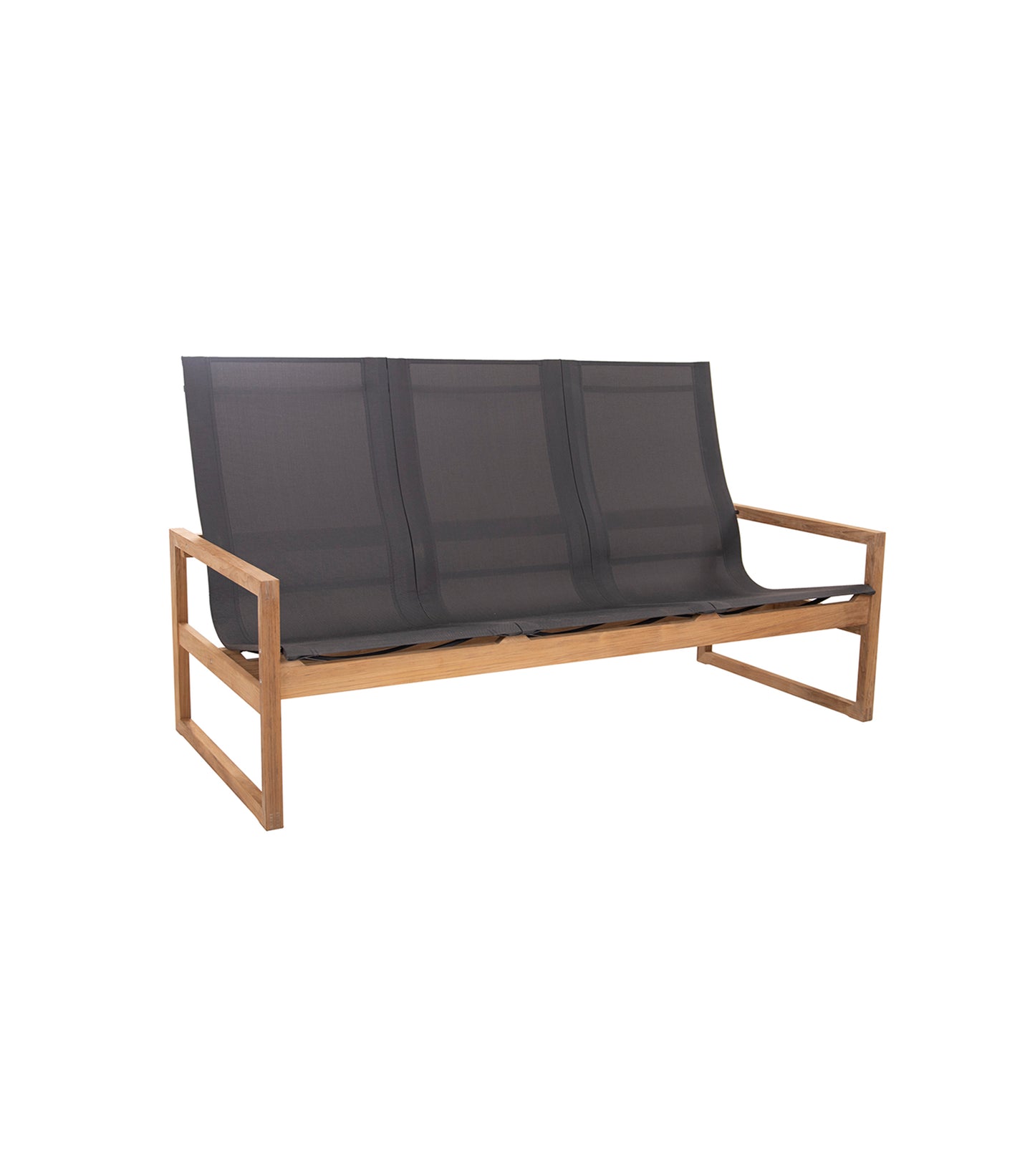 Traditional Teak Sofia Slade Lounge Sofa 3-seater