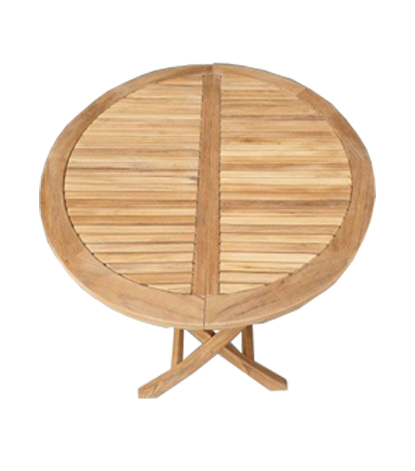 Traditional Teak Sofia Folding table Ø 90cm