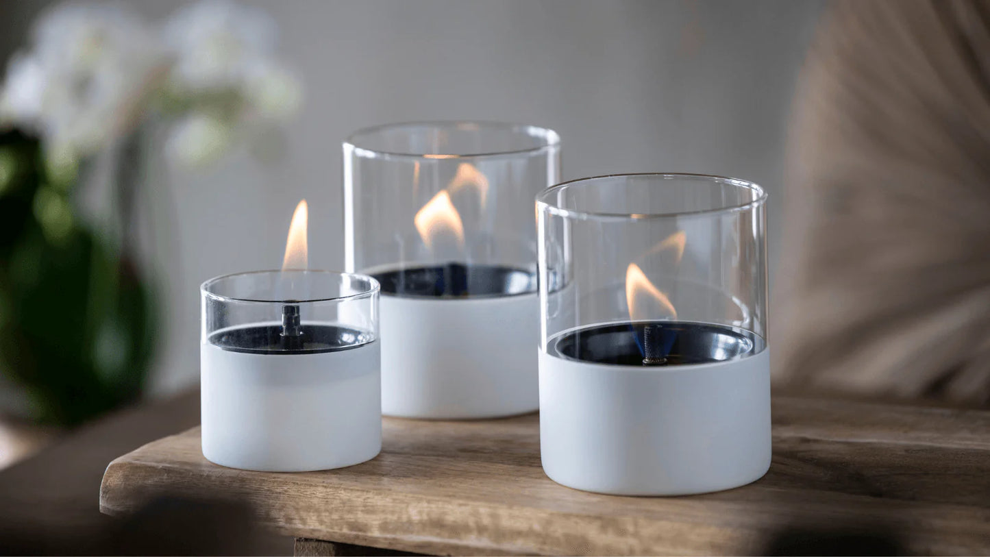 Tenderflame Breeze 10 Keramik Grau - 2 Stück